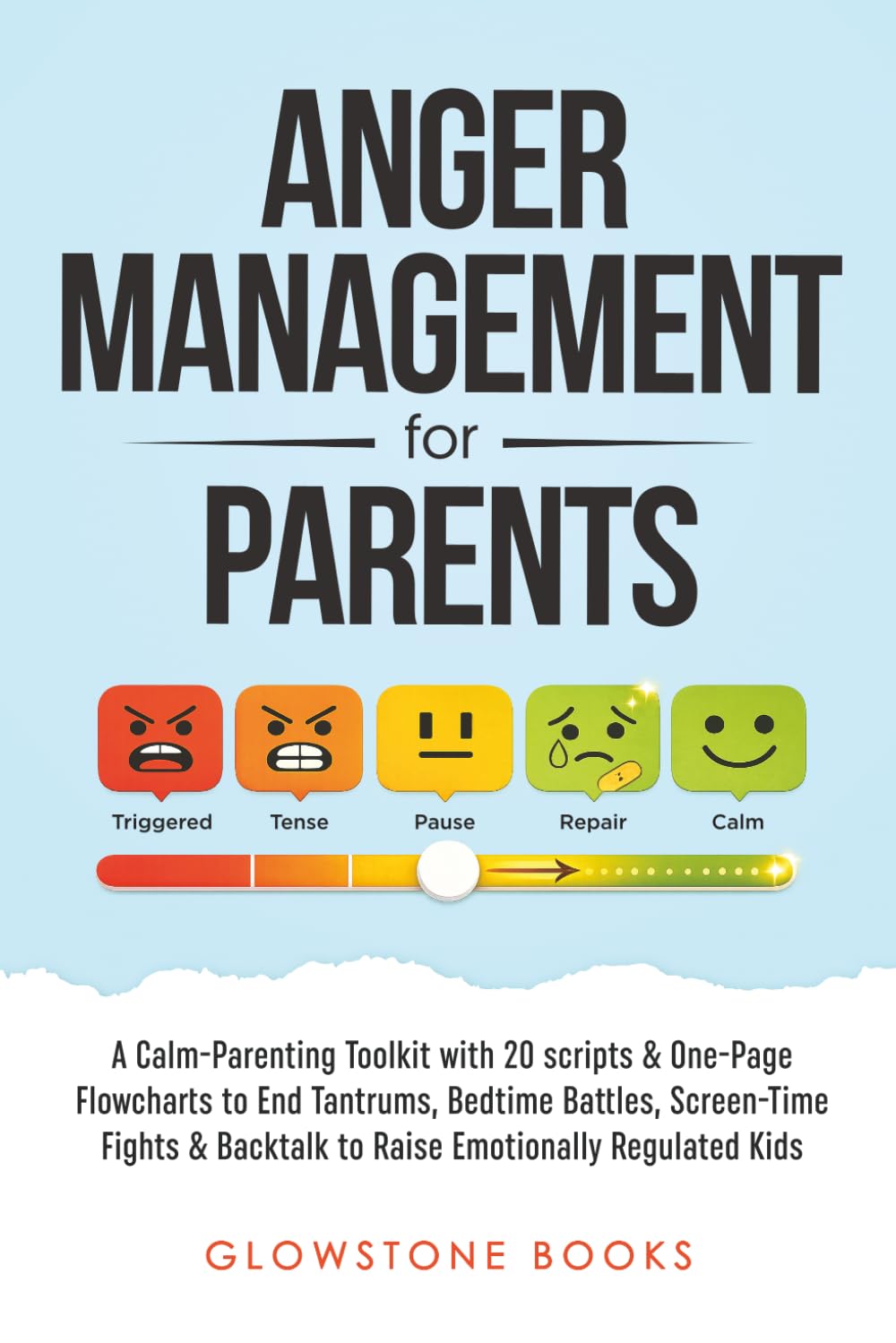 Anger Management For Parents: A Calm-Parenting Toolkit with 20 scripts & One-Page Flowcharts to End Tantrums, Bedtime Battles, Screen-Time Fights & Backtalk to Raise Emotionally Regulated Kids
