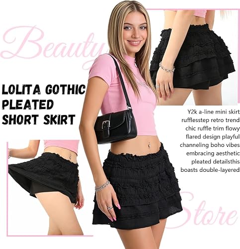 SANNIDHI black lace skirt – image 3