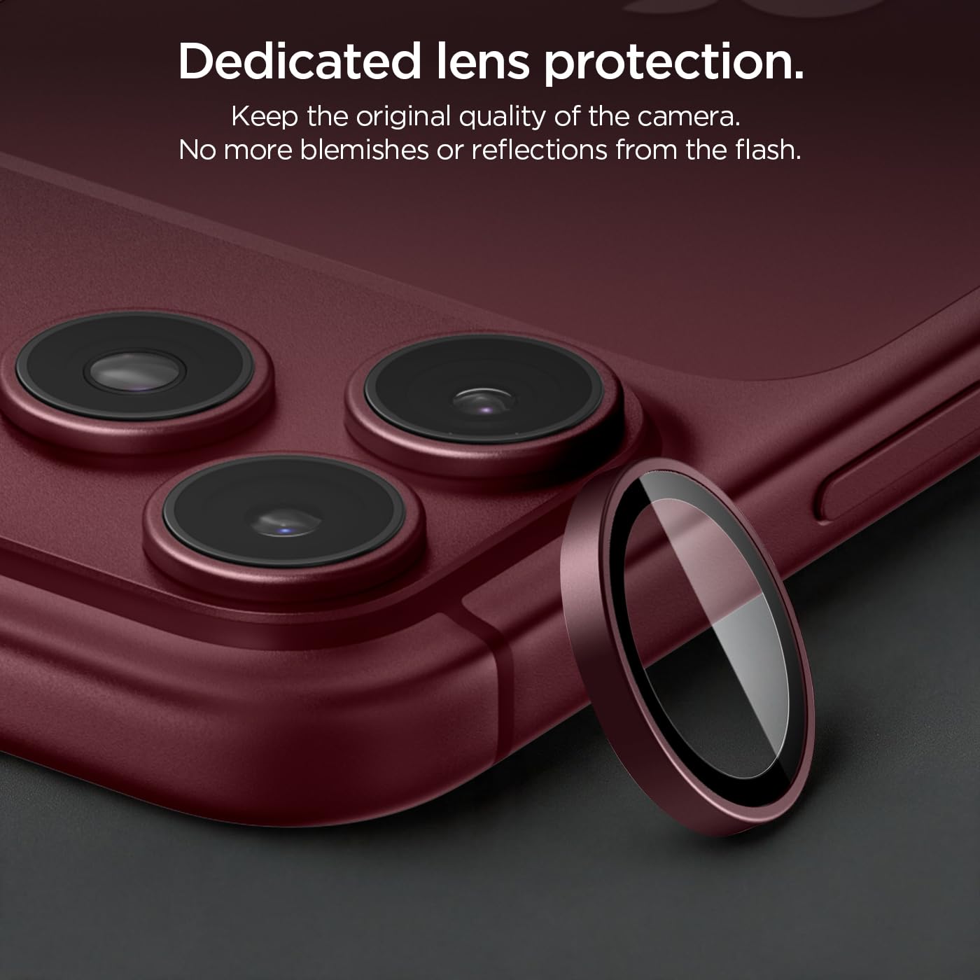Spigen Optik Pro Camera Lens Protector for iPhone 18 Pro / 18 Pro Max — Amazon image 3