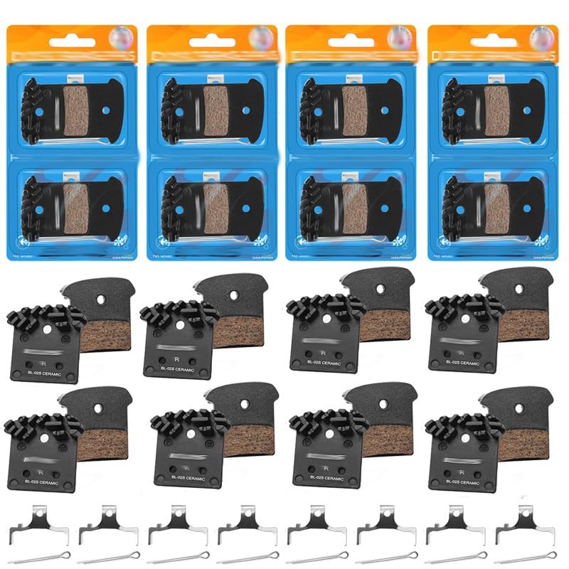 Pastillas de freno de disco de bicicleta de montaña compatibles con pastillas de freno hidráulicas de cerámica J04C J05A, pastillas de freno de bicicleta de montaña y carretera piezas de bicicleta(BL-