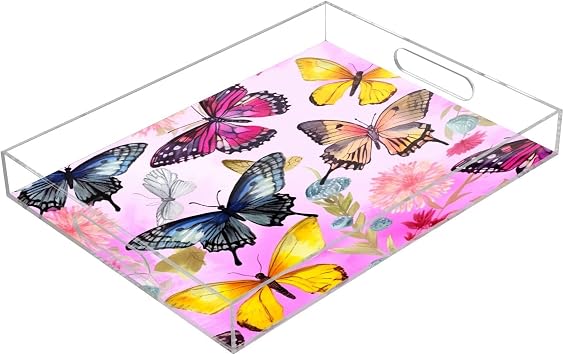 WELLDAY Butterfly Serving Tray
