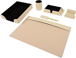 FIS Executive Desk Set with Italian PU Materials