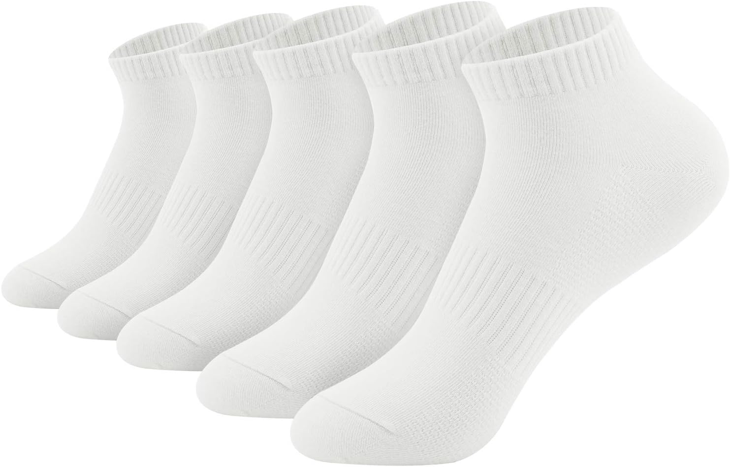 Women Socks,5 Pairs Comfortable Cotton Casual Socks Low Cut Ankle Socks Breathable Liner Short Crew Socks for Running Walking Fitness Outdoor Sports
