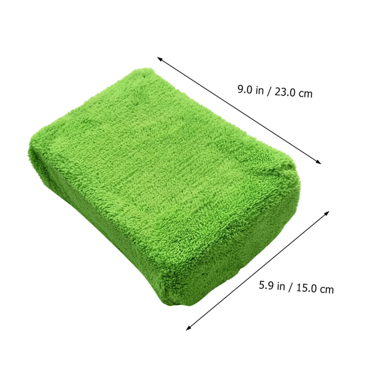 Ciieeo 2 Series Esponja De Limpieza para Esponja Absorbente De Microfibra para Lavado De Automóviles para Superficies Secado Rayones Color Aleatorio Color 2 Piezas*2