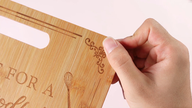 Tabla de cortar rectangular de bambú Vesici pack 4 piezas miniatura 7