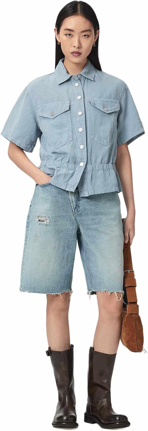 Allsaints Womens Tove Ss Shirt