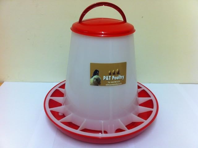 P&T Poultry 3kg Feeder For Chicks / Chickens / Duck / Geese / Quail / Poultry