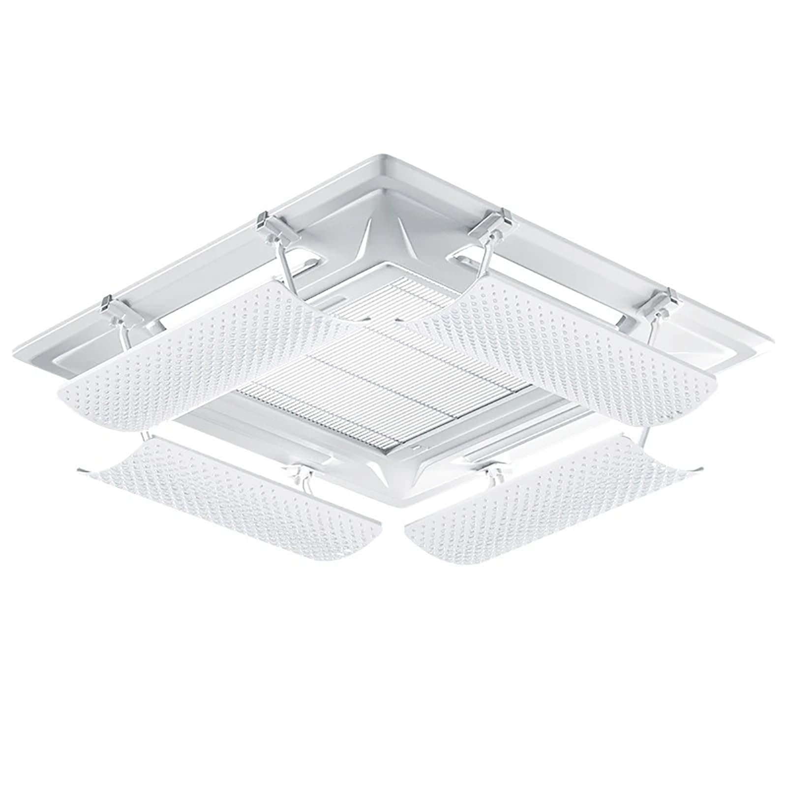 Déflecteur pour climatiseur central en ABS souple à angle ajustable