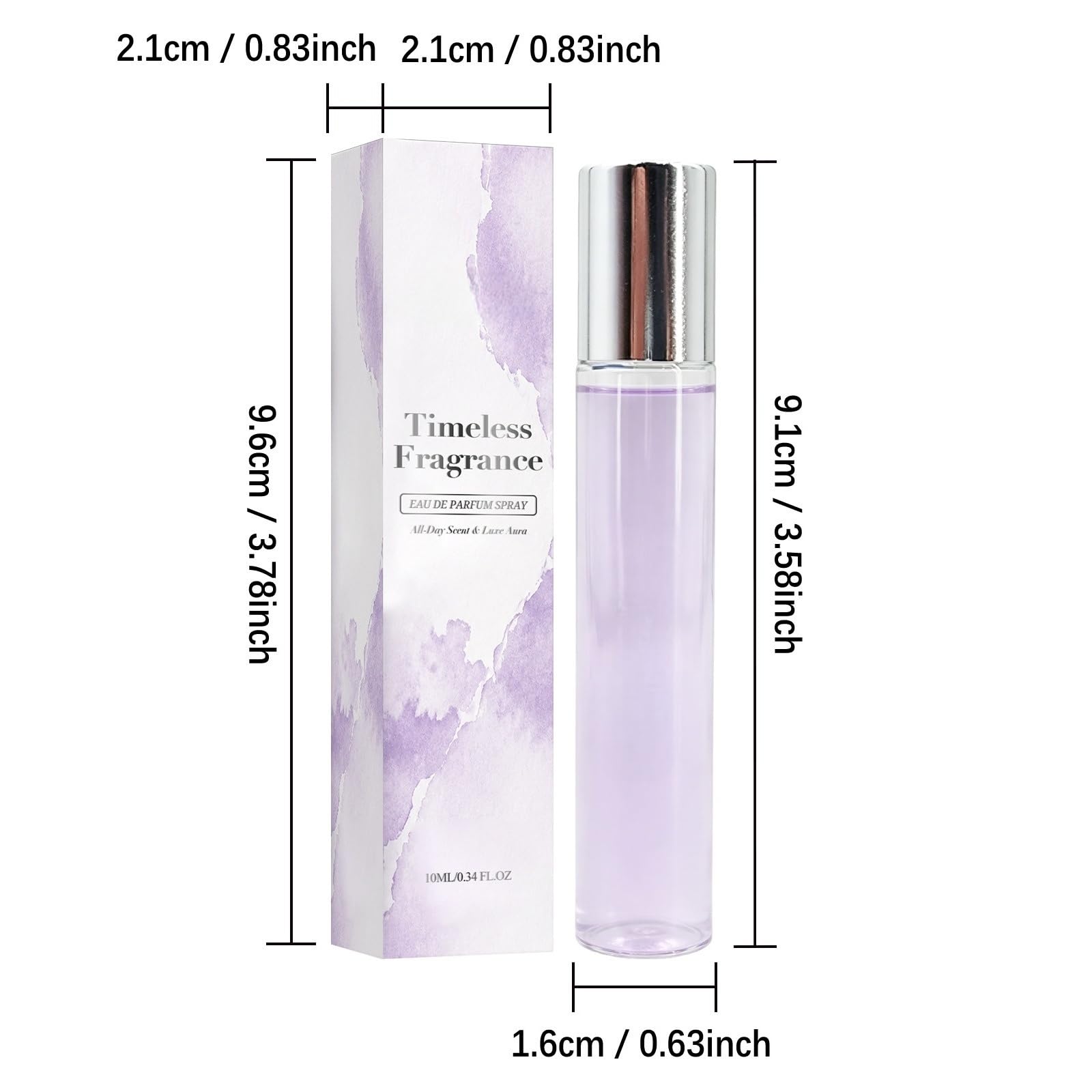 Perfumy dla kobiet, Unisex Eau de Parfum Spray, ciepły bursztyn leśny scent, długi zapach do codziennego użytku i prezentu, Boże Narodzenie, urodziny, kwiatowe i owocowe nuty