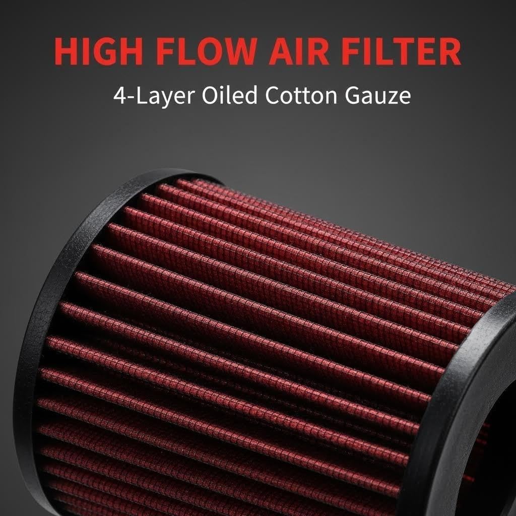 Cold Air Intake Fit for 2015-2018 C180 C200 C300 W205 C-Class / 2017-2018 E200 E300 W213 E-Class / 2016-2018 GLC300 GLC Class / 2016-2018 W212 E300 E-Class