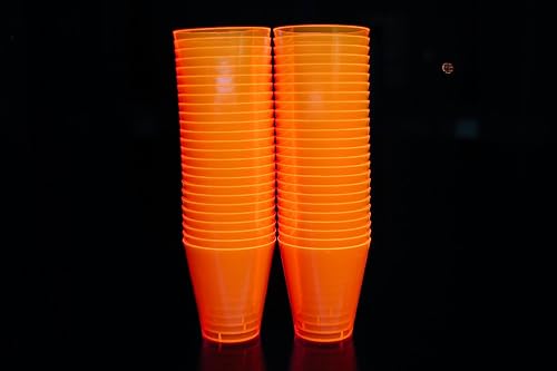 Miniatura 19 de DirectGlow - Vasos de chupito para fiestas (50 unidades, surtido) Variado,Amarillo,Rosado,Azul,Verde,Naranja
