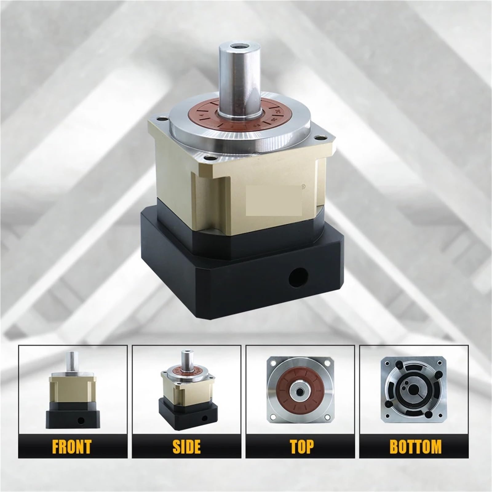 Stirnradgetriebe PGH90 Planetenreduzierer mit 14/19 mm Eingang for CNC-Graveur 90ST 750 W Servomotor 1 Stück(10 to 1,19mm for 90 Servo)