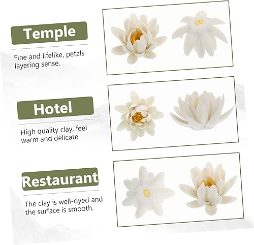 Miniatura 9 de 1pc Lotus - Placa de incienso decorativa para incienso, cono de porcelana, plato de incienso de cerámica, cerámica, cerámica, soporte de incienso de