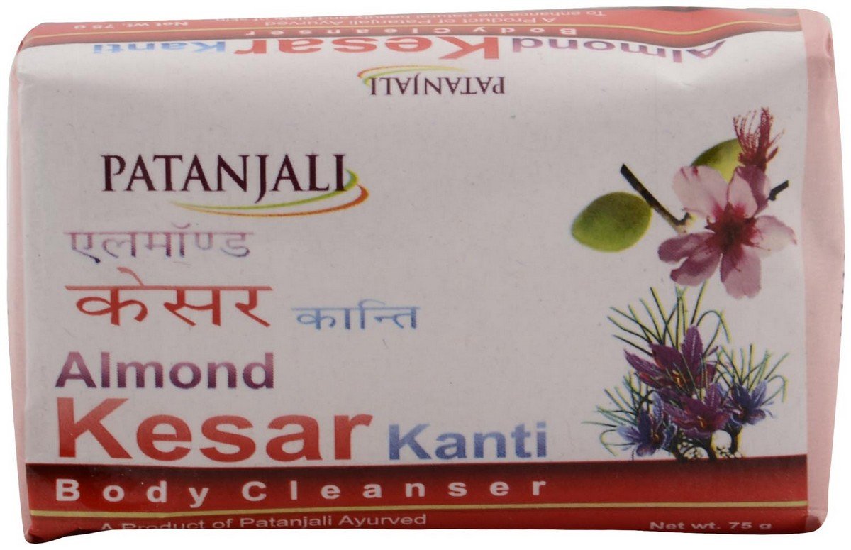 PATANJALI Almond Kesar Kanti Body Cleanser 75G