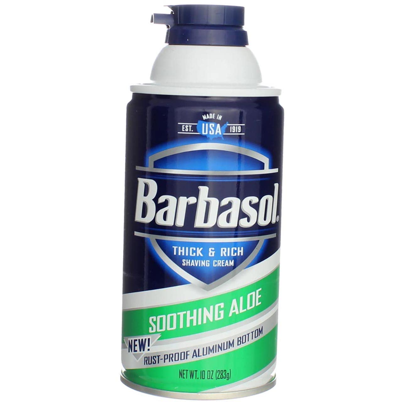 Barbasol Beard Buster Shaving Cream Soothing Aloe 10 oz