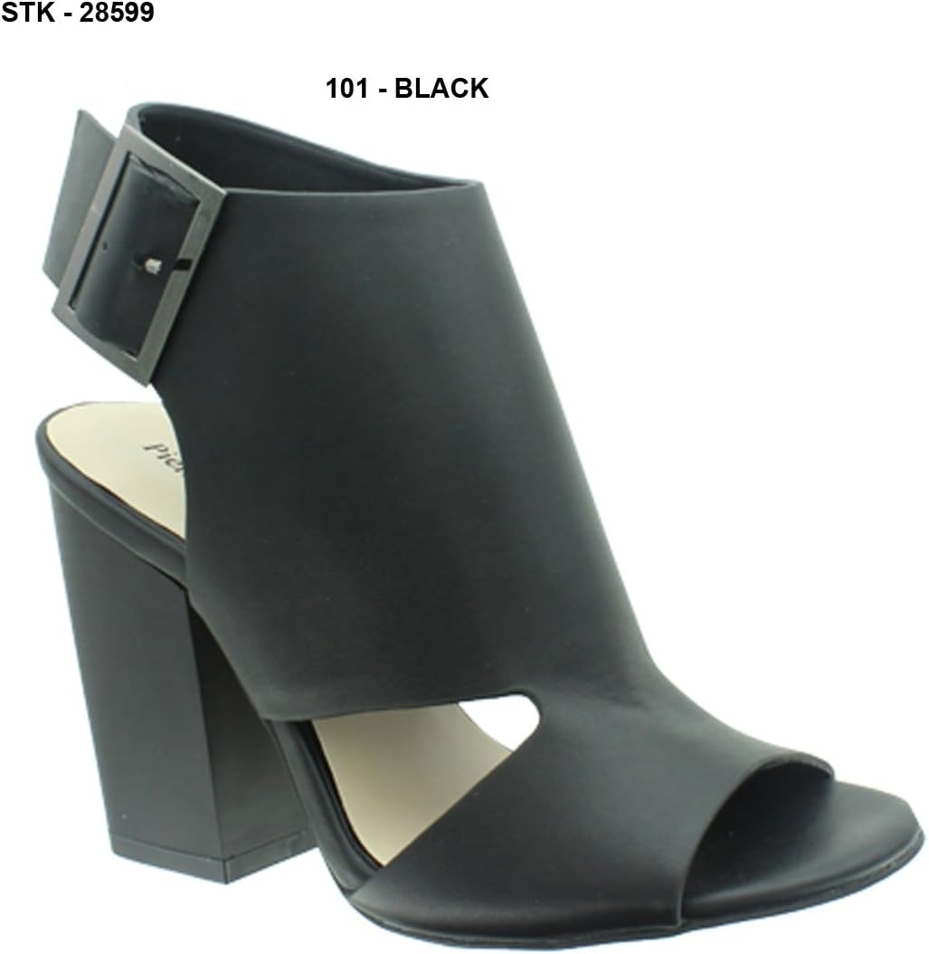 Pierre Dumas Women's Kensie-1 Cut Out Stacked Heel Sandal