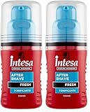INTESA POUR HOMME | After Shave Fresh, Belebend 100 ml (Packung mit 2)
