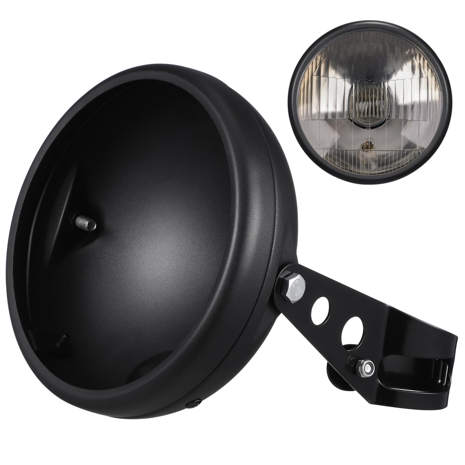 Boîtier phare moto LED iplusmile support fixation solide coque protection antichoc - 8