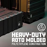 Vista 8 de Gator Cases Pro Series Caja de rack 4U con profundidad de 13" de poco fondo, rotomoldeada Fabricada en EE. UU. (G-PRO-4U-13)