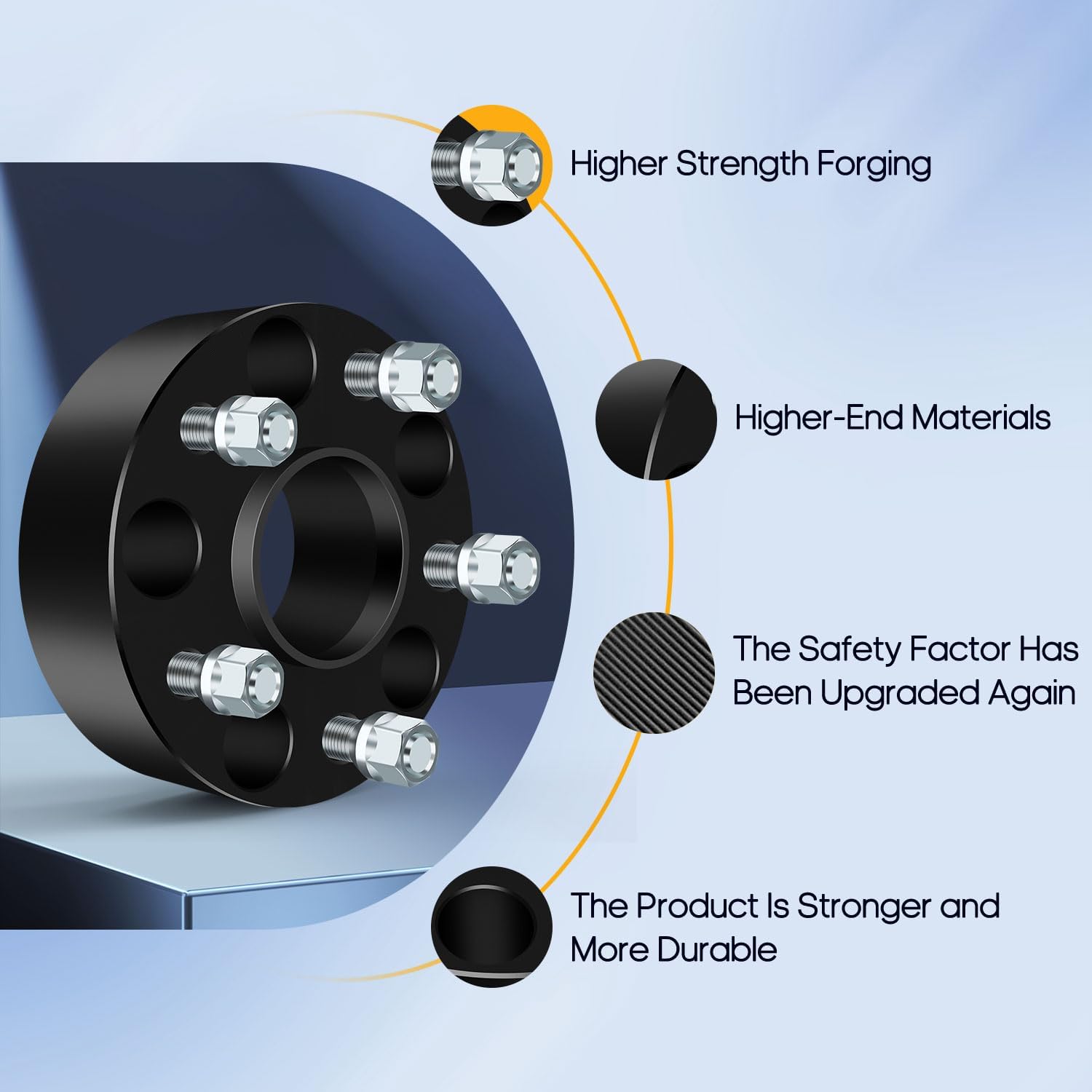OCPTY 4PCS 2" 5 lug Hubcentric wheel spacers 5x5 5x127mm 1/2" Studs 71.5mm CB fit 2006-2010 for Jeep Commander 1999-2010 for Jeep Grand for Cherokee 2007-2016 for Jeep Wrangler wheel spacers