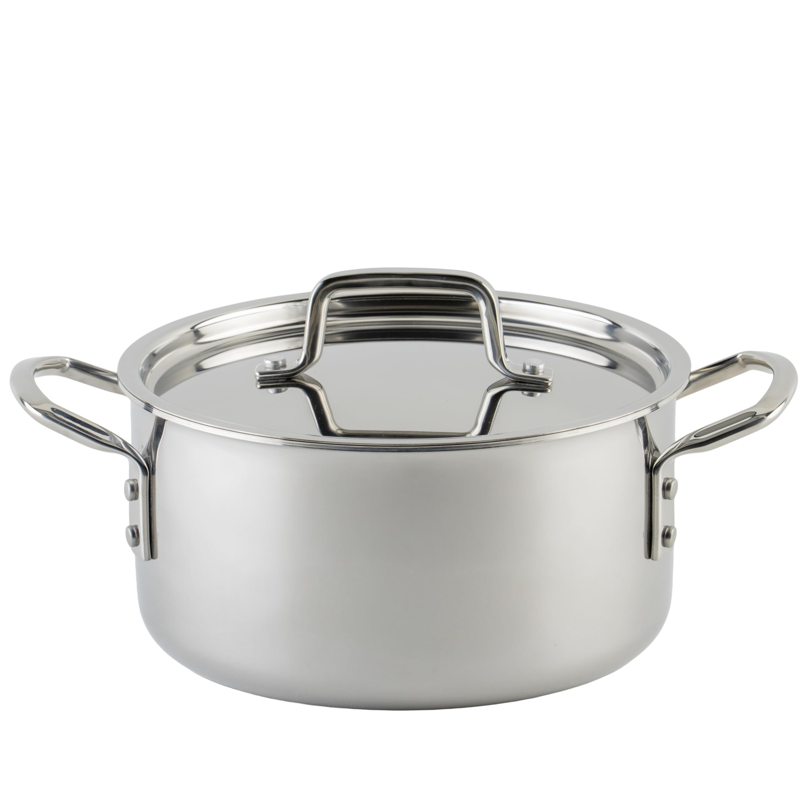 Marmite à trois plis Winco TGSP-4 en inox argenté durable pour cuisine exigeante