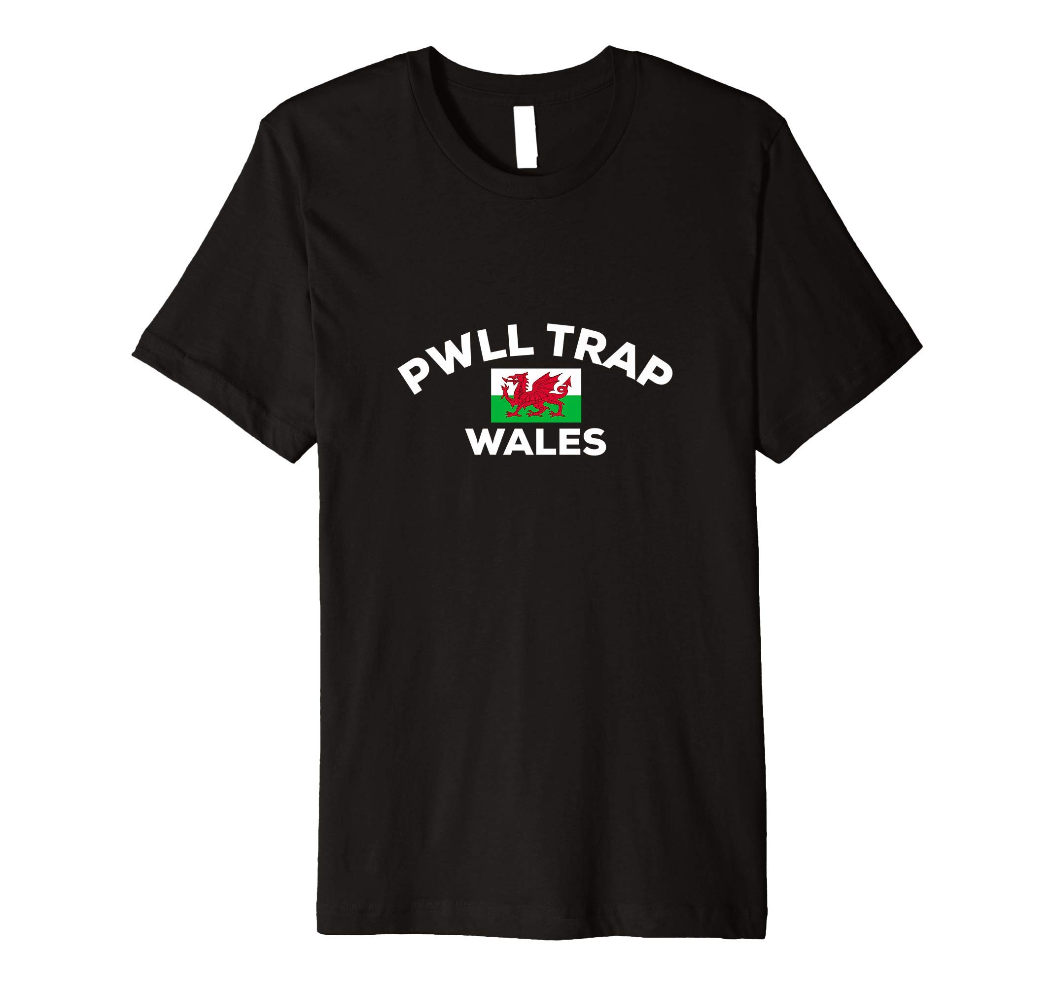 Pwll Trap Wales Welsh Flag City Tourist Premium T-Shirt