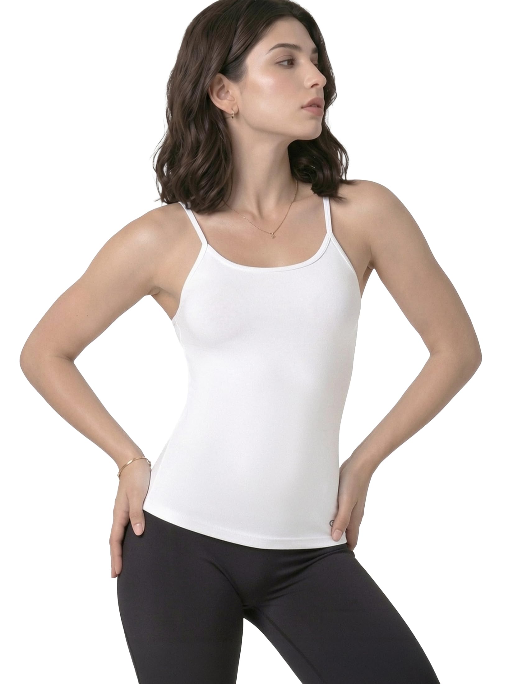 enamor Fabulous Inners E001 Stretch Cotton Camisole for Women-picture-14