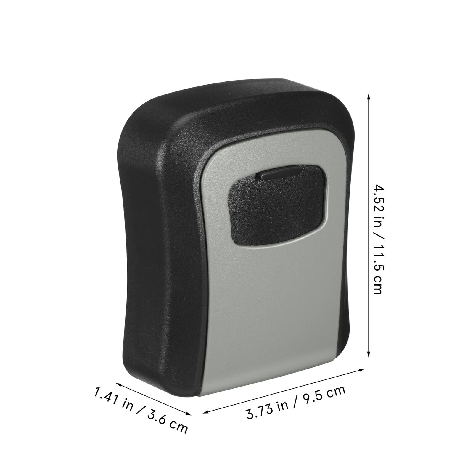 GALPADA 2 set Cassetta Portachiavi da Muro Resistente con Combinazione Scatola Sicura per Esterno Organizer Chiavi Multifunzione per Casa e Ufficio