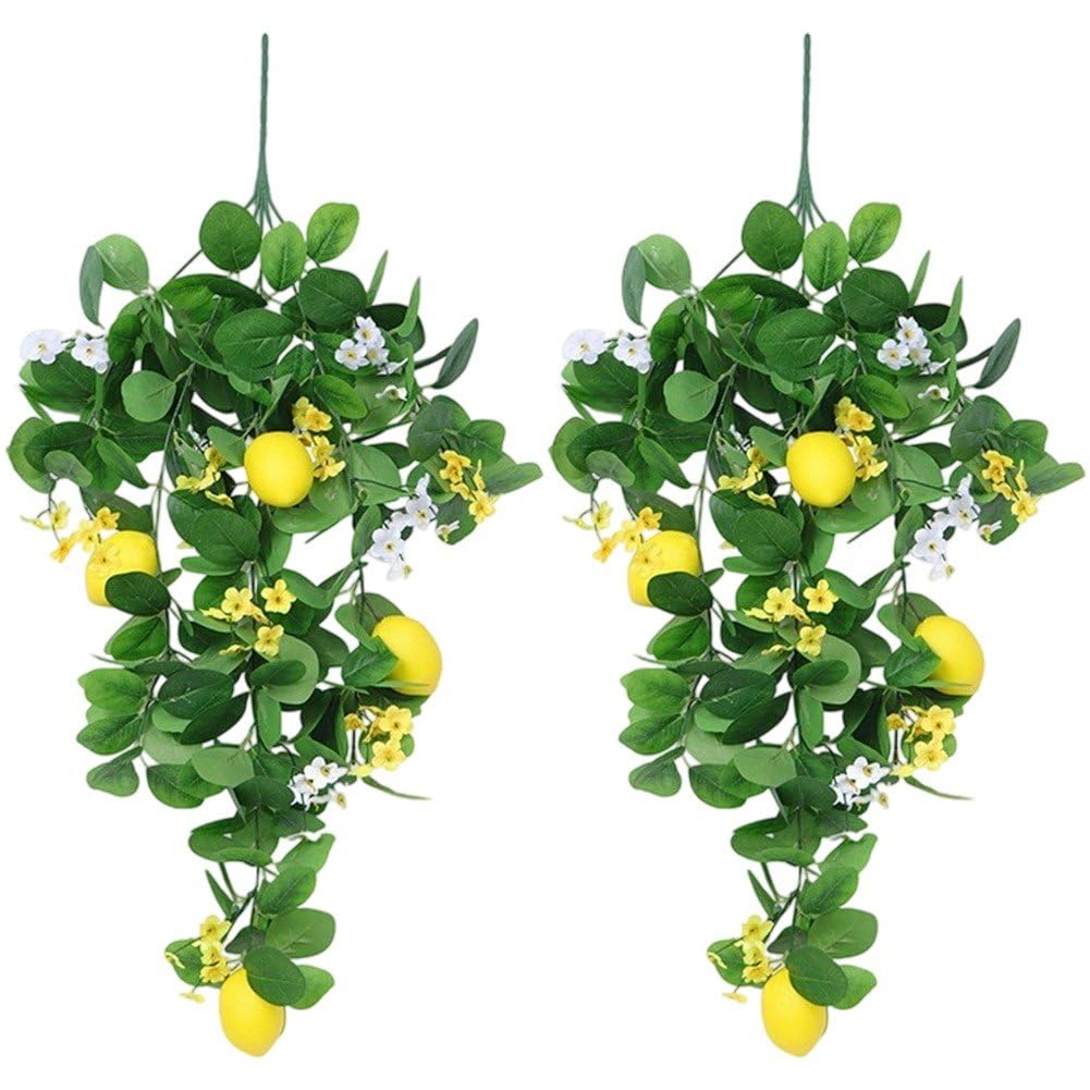 Vignes artificielles de citron suspendues sans entretien