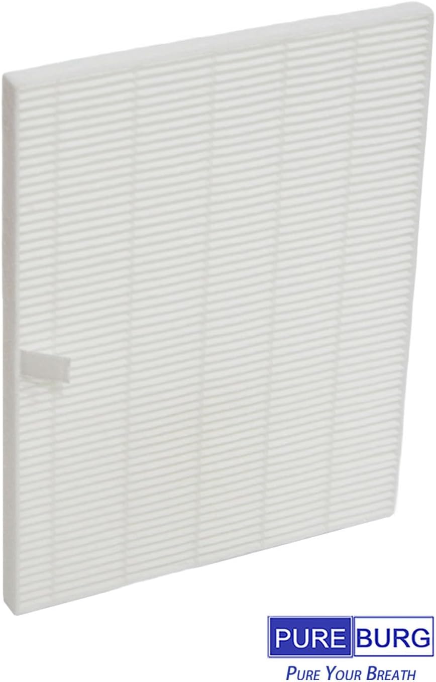 PUREBURG Replacement Filter Compatible with Gelpal Professional Nail Dust Collector YHL-301-W,6-Pack Air Clean nail dust High-efficiently