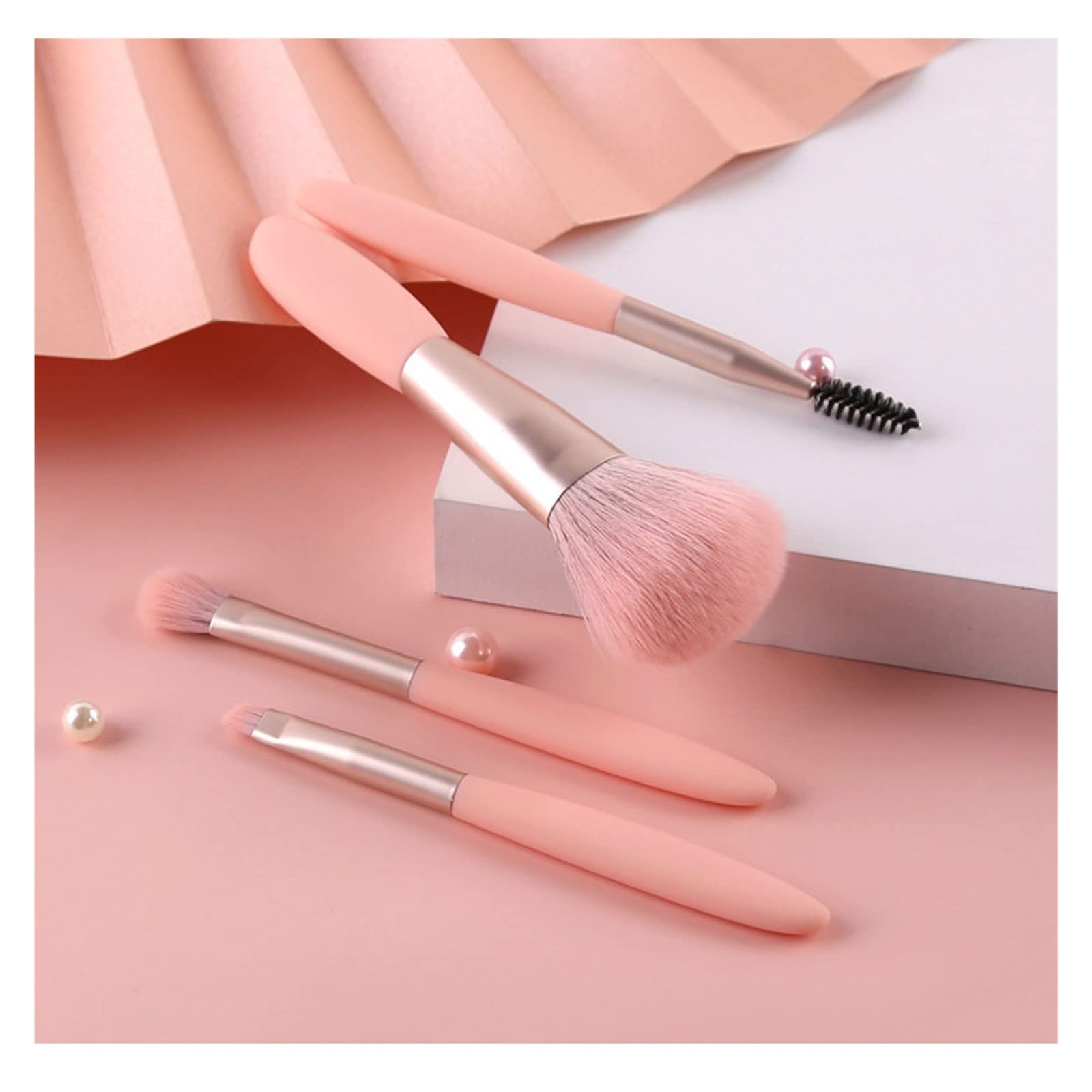 Pinceau correcteur et poudre compacts pour éviter le maquillage qui file - 5