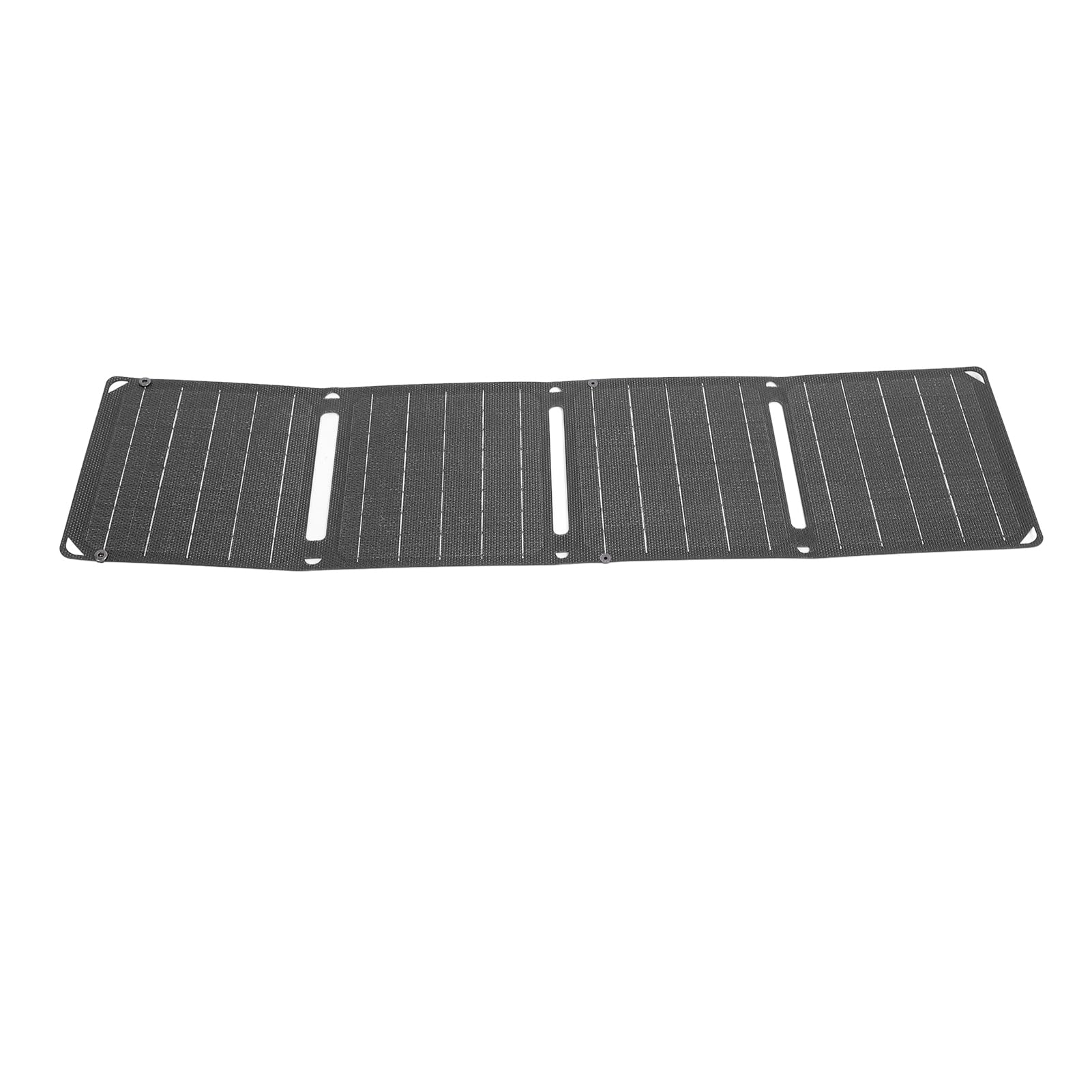 Borsa di Ricarica per Pannello Solare Pieghevole Ad Alta Efficienza da 40 W per Campeggio in Viaggio, Pannello Solare Pieghevole con Doppia Porta USB per Uso Esterno