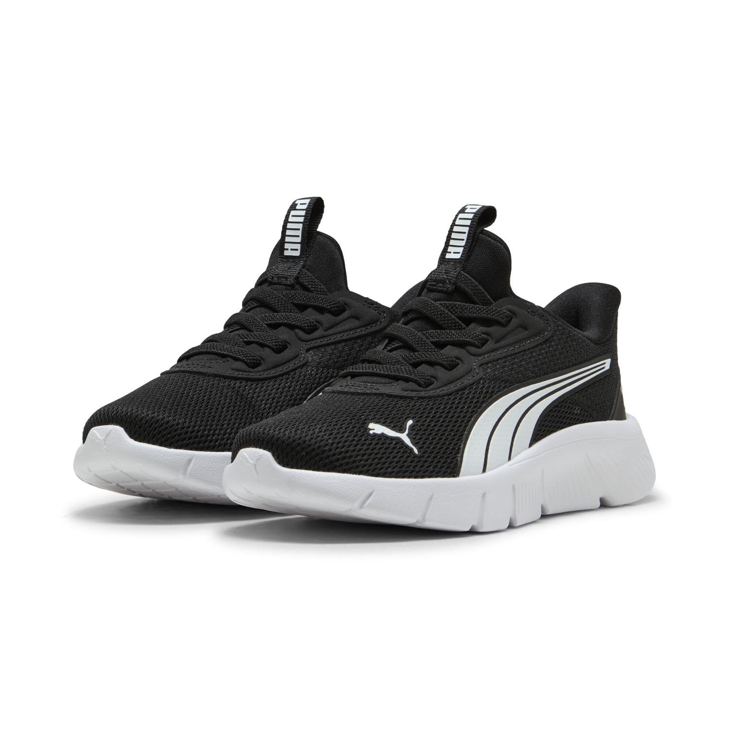 PUMA FLEXFOCUS SLIPTECH PS Sneaker, Nero Bianco, 13 UK Bambino, Nero (Puma Black), Bianco (Puma White), 32 EU