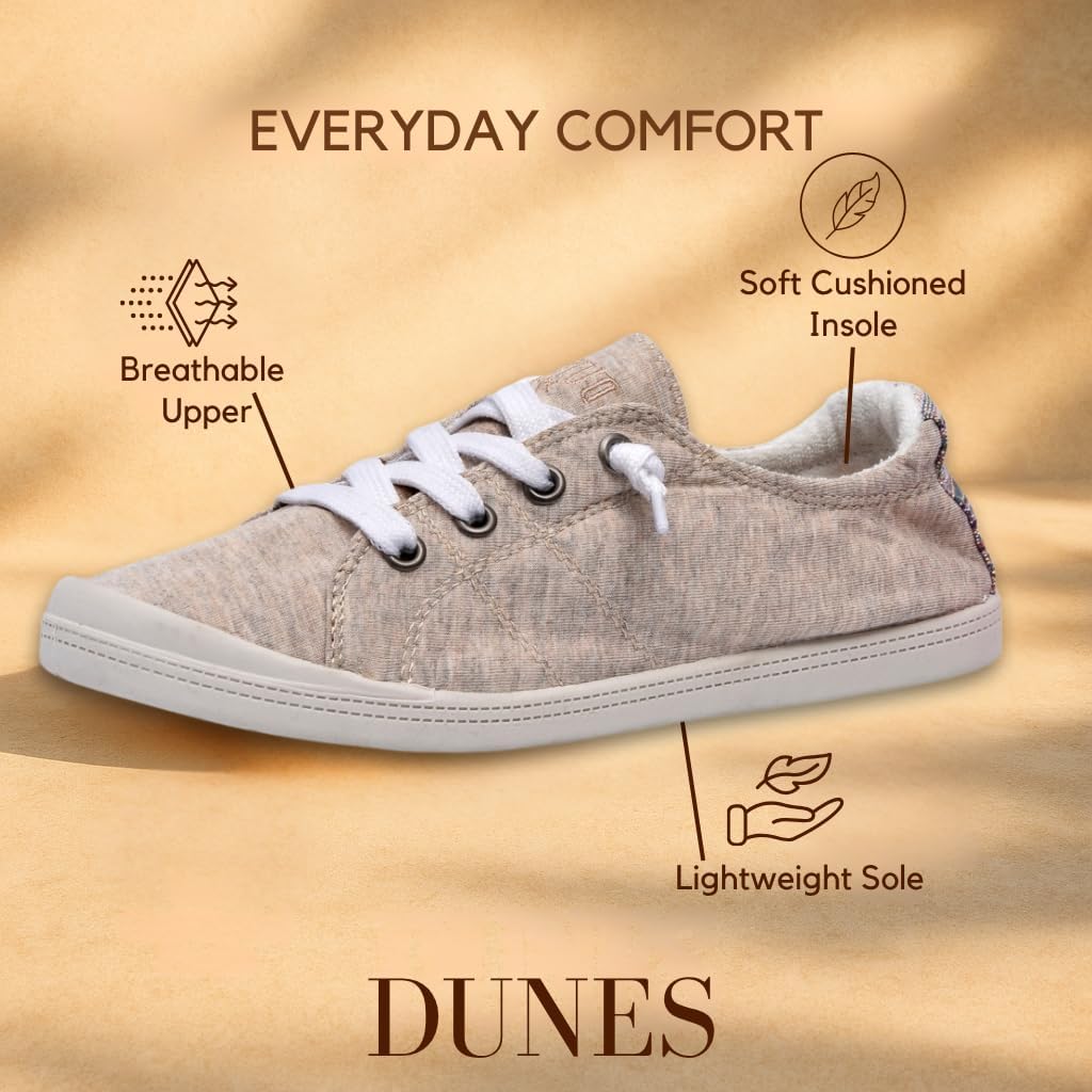 Dunes Sport Women's Reesa Canvas Sneaker - Image 3