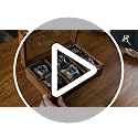 Image of Royal Craft Expertise 6-Slot Watch Box for Men - Handmade Indian Rosewood Luxury Watch Case | Elegant Wooden Watch Display Box | Jewelry Organizer for Men