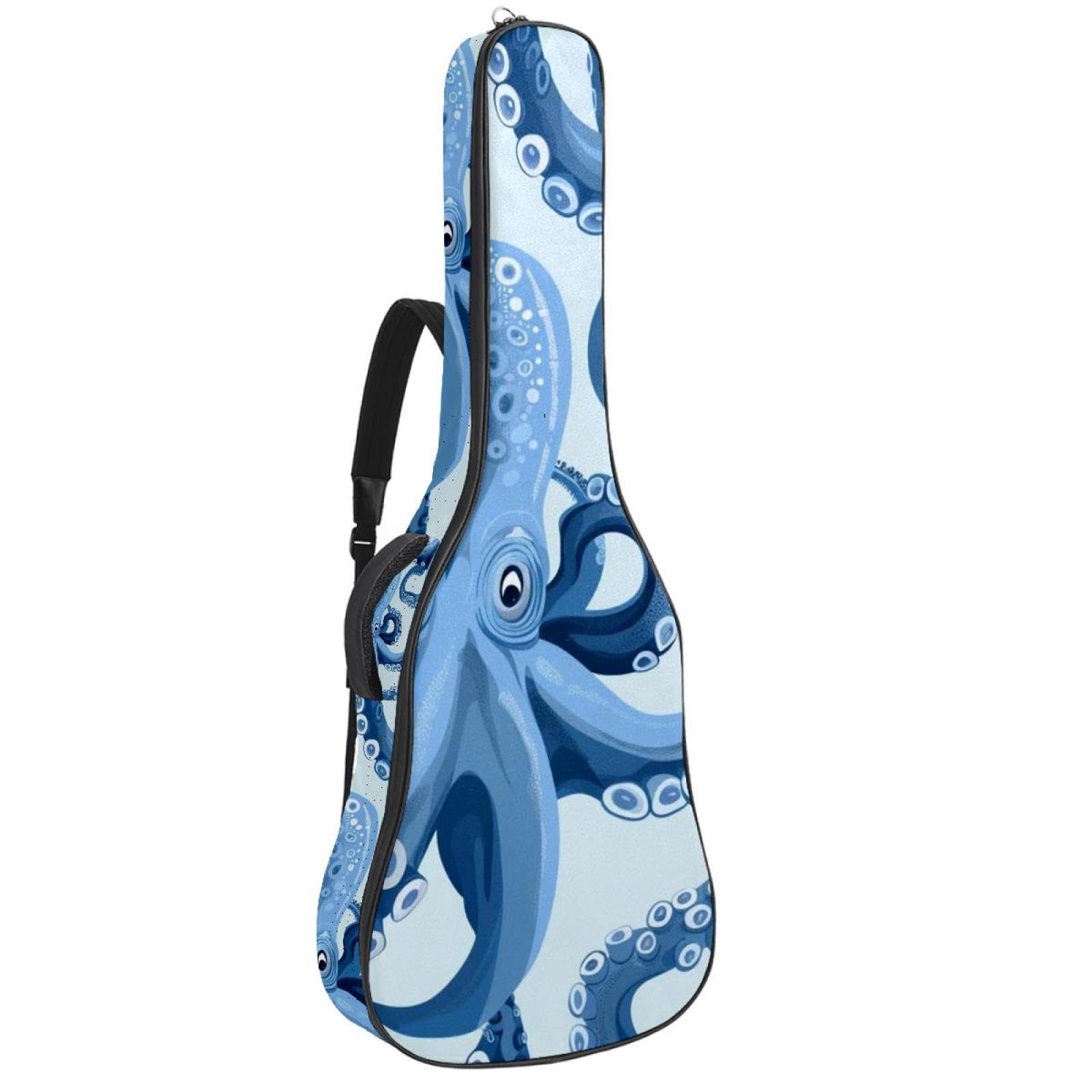 Sac de transport pour guitare acoustique imperméable avec double sangle réglable - 8