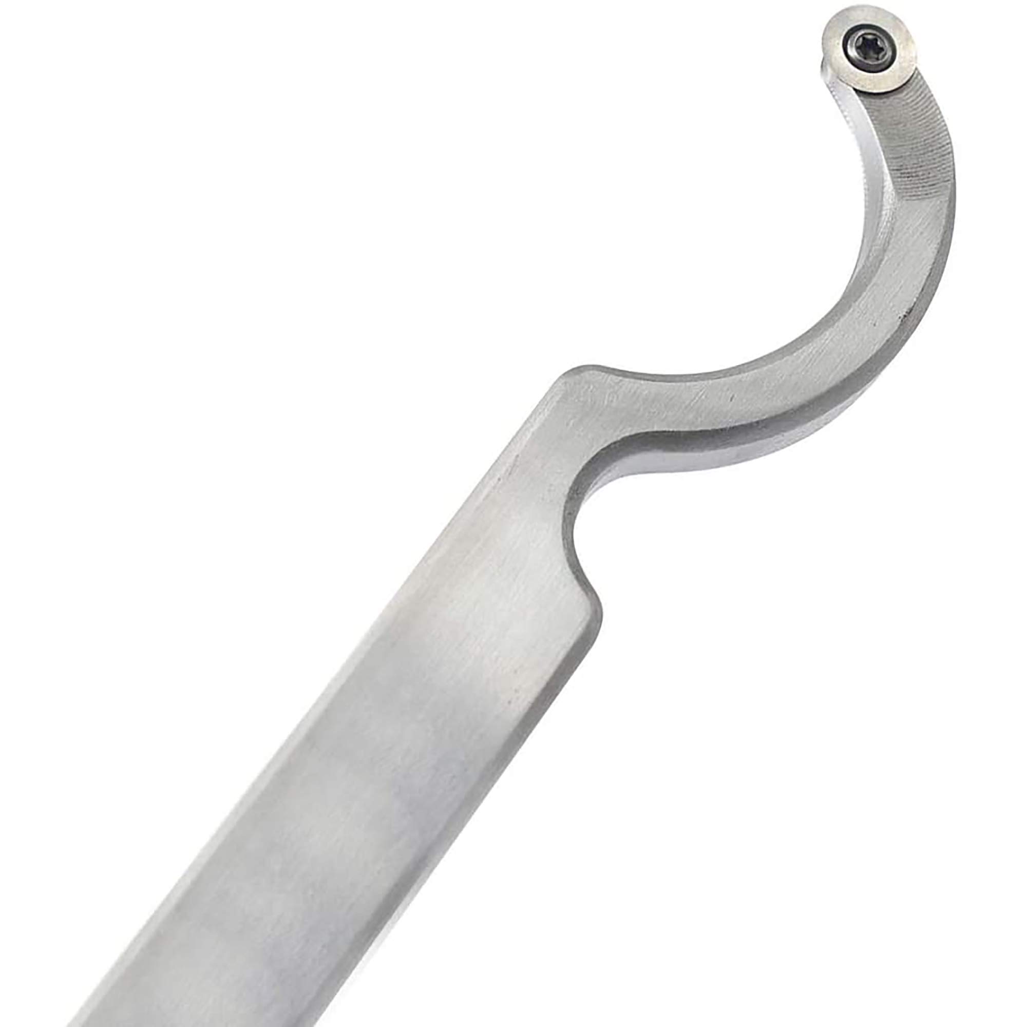 Utensili per Tornio Legno Utensile con Punta per Tornio a Collo di Cigno più Cavo con Inserto in Metallo Duro Rotondo da 12 Mm per Hobbista del Legno O Fai-da-Te