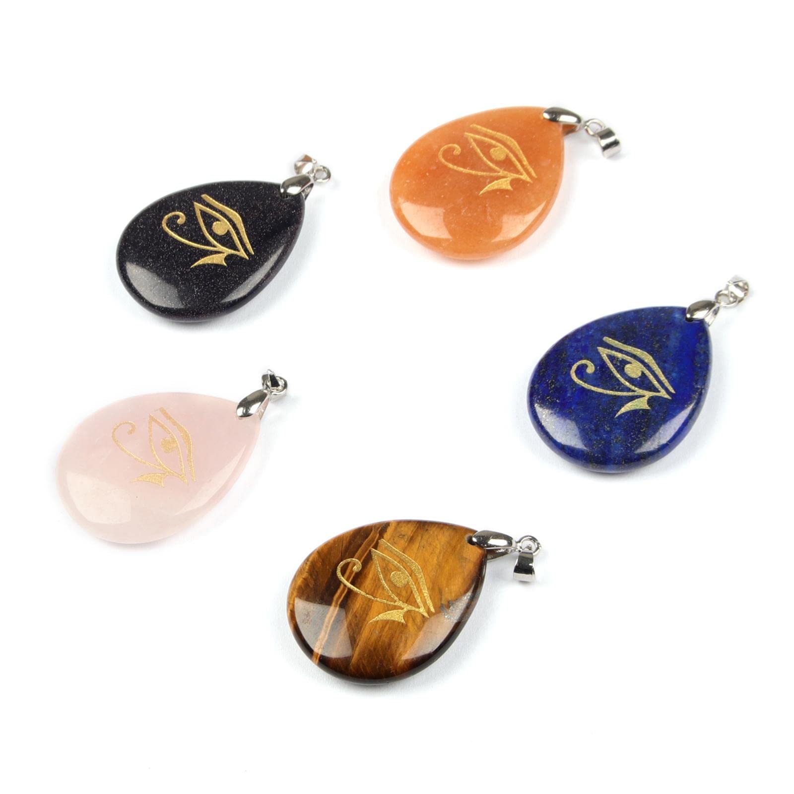 Enakshi (LABEL)Enakshi Eye of Horus Pendant Necklace Pendant for Jewelry Making Woman Girls Men Blue Black | Crafts | Beads & Jewelry Making | Beading & Jewelry Kits | Jewelry Making Kits