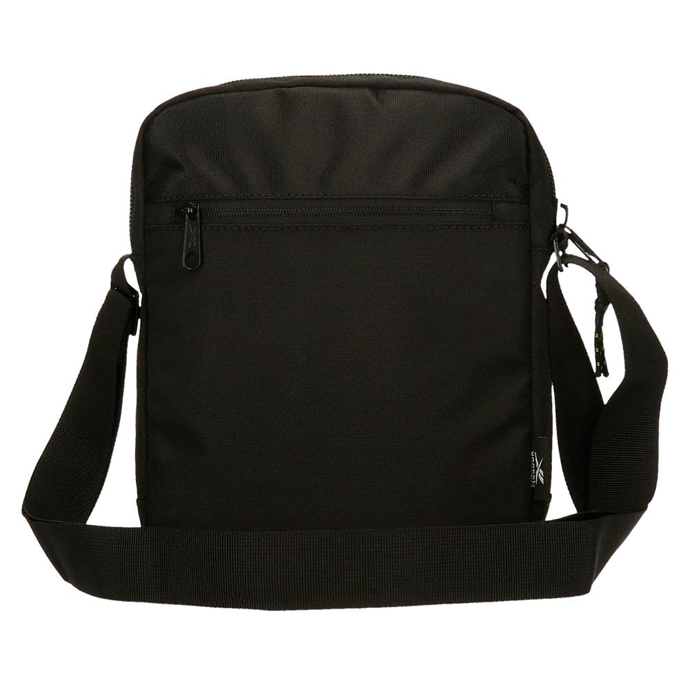 Reebok Hamilton Bandolera Grande Negro 17x22x8 cm Poliéster