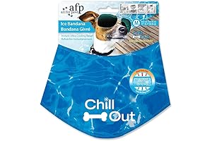 All For Paws Dog Cooling Bandana for Large Dogs