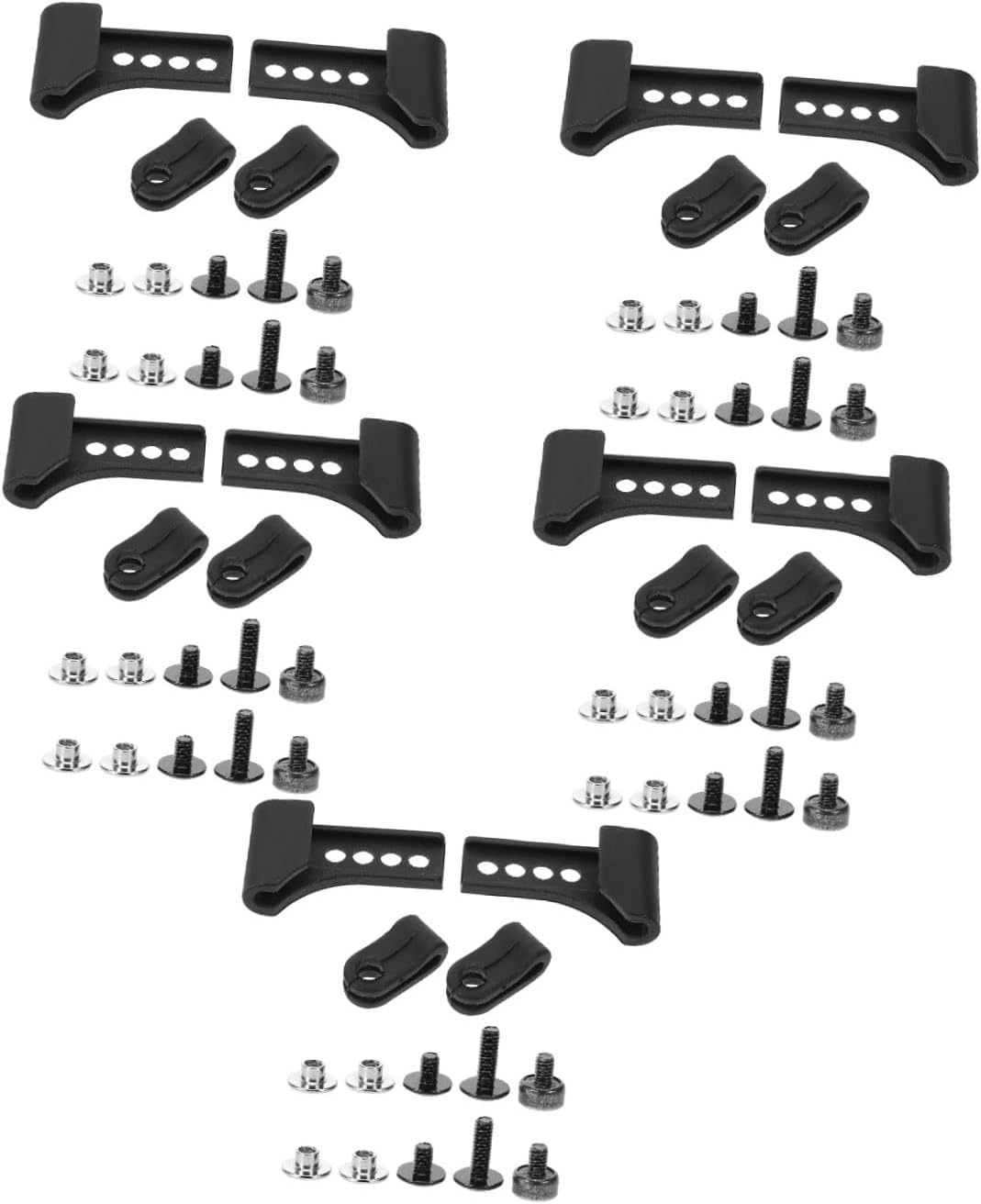 BESPORTBLE Sports Helmet Softball Face Mask Goggles Visor Clamps Baseball Fastener Kit Visor Clips for Baseball