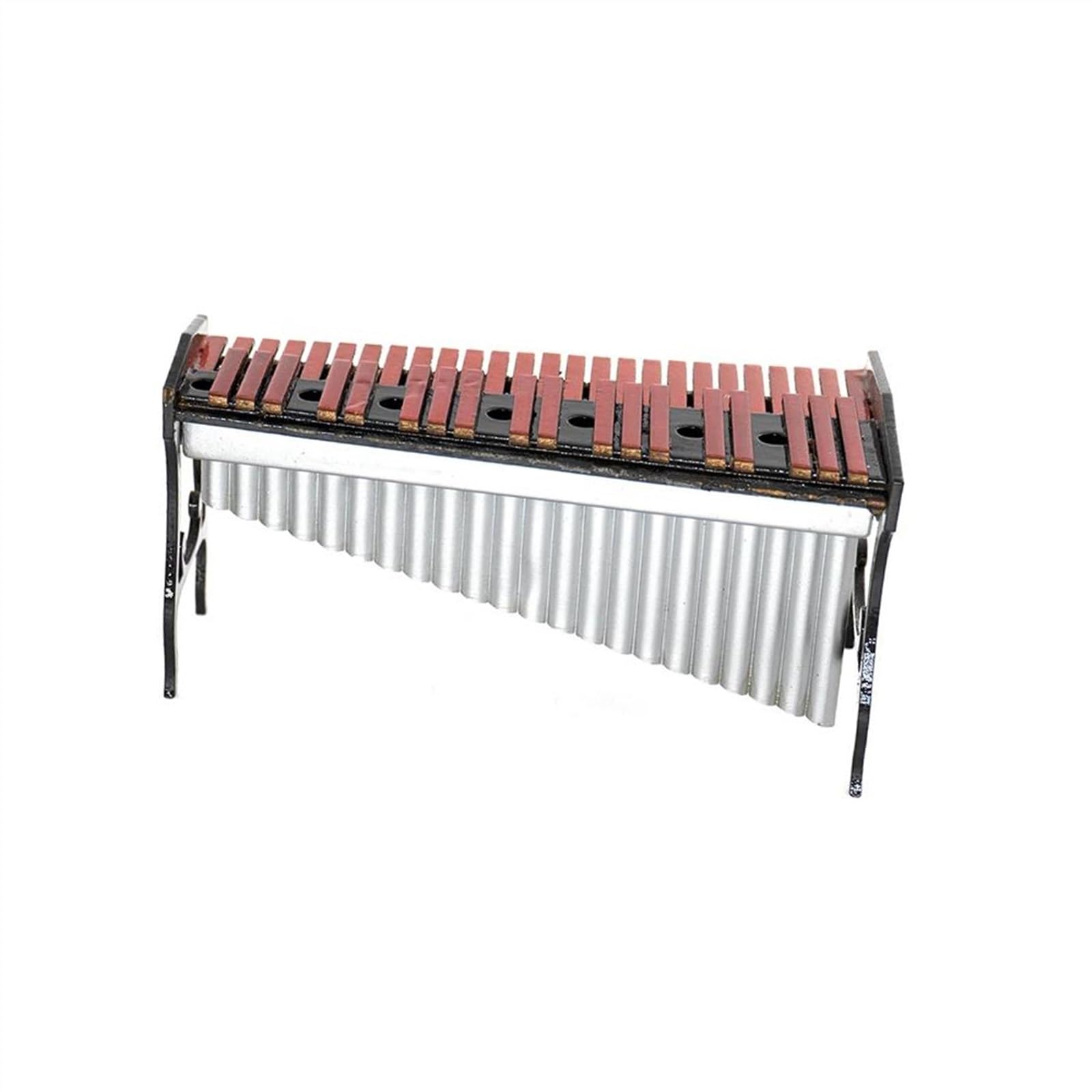 12cm Miniatur Marimba Mini Xylophon Modell Musical Instrument Zubehör Geschenk