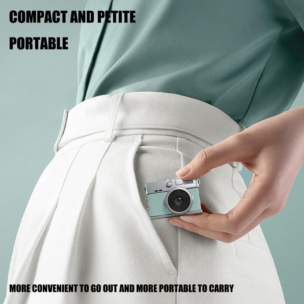 Tiny Vintaged Digital Camera 8MP Photos 1920x1080 Video Perfect for Beginner
