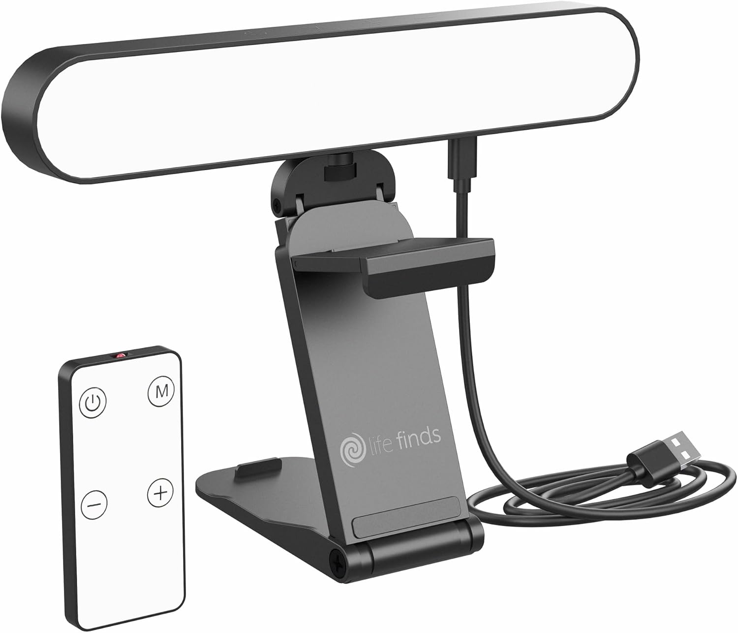 Webcam Light for Streaming on Monitor or Laptop, Freestanding...