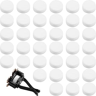 100Pcs Unscented Essential Oil Scent Pads White Aroma Refill Pads Car Essential Oil Diffuser Vent Clip Universal Air Filter Scent Replacement Pad for Car Vent Locket Aroma Ball Plug-in Diffuser