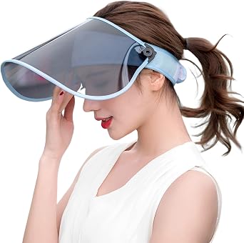 Sun Visor Shield UV Protection Visor Hat Full Face Sun Shield Sunblock Golf Tennis Cycling Hat Sunshade Sports Cap