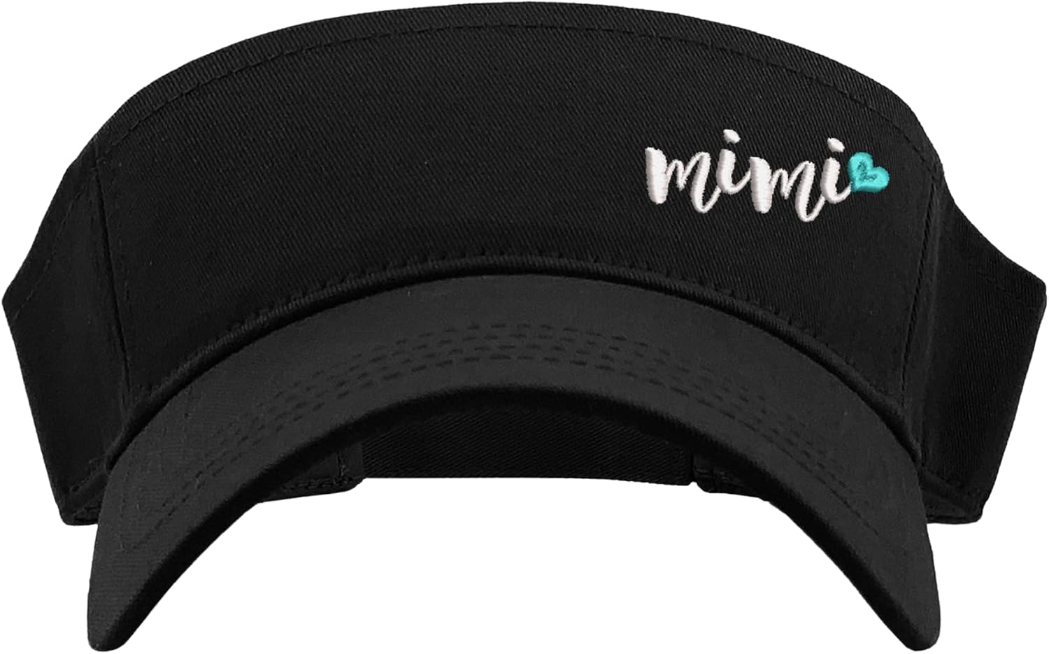 Mimi with Heart Visor | Personalized Visor | Mimi Hat | Mimi Gifts | Grandma Gift | Mamaw, Memaw, Grammy etc | Sun Visor | Golf Visor