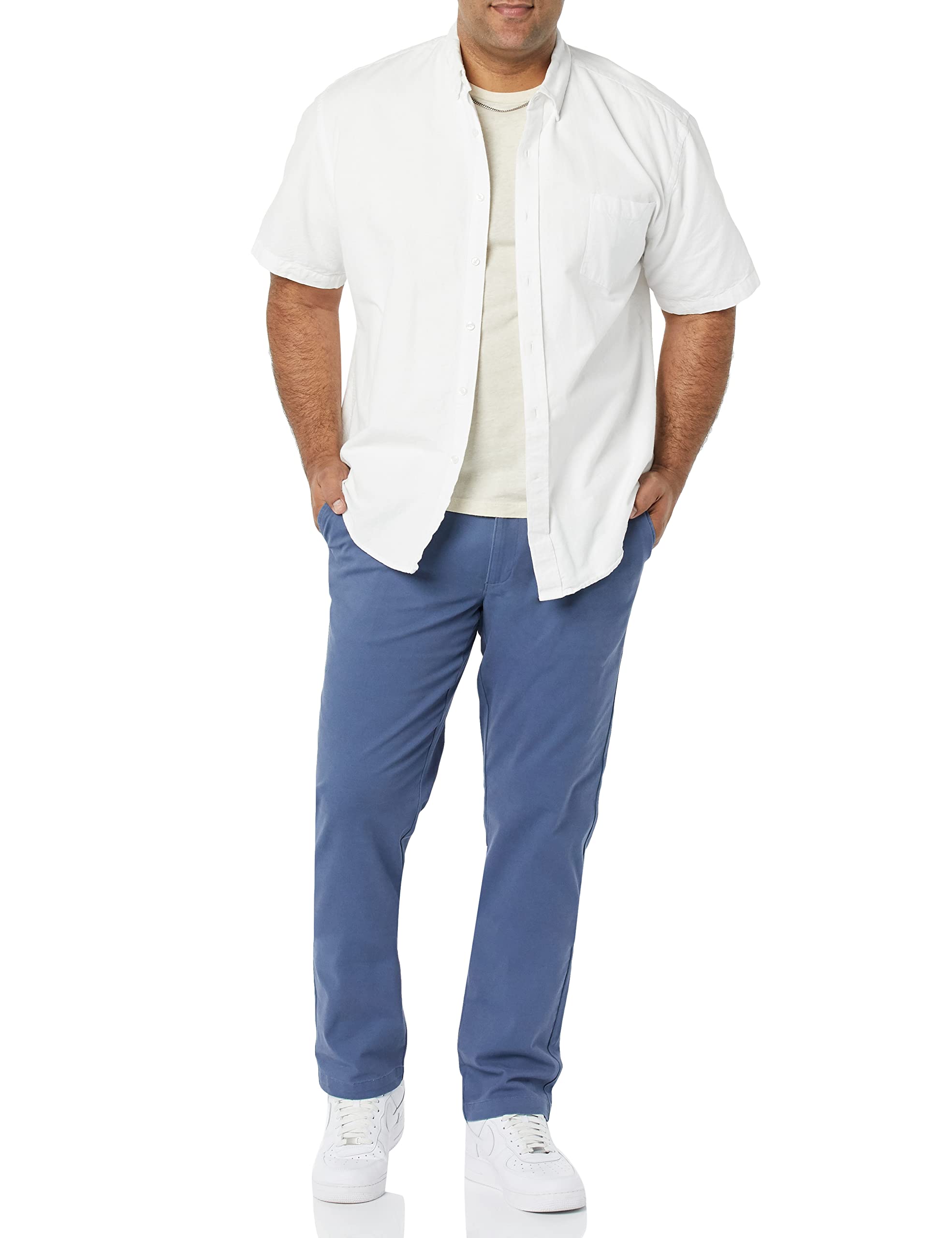 Amazon Essentials Skinny-Fit Casual Stretch Chino Trouser Uomo