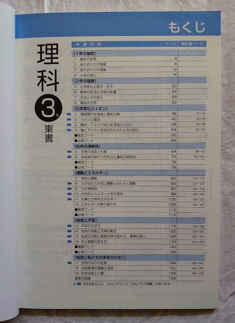 Keyワークのセット 中学3年生 Bセット Keyワークのセット 中学3年生 Bセット Keyワークのセット 中学3年生