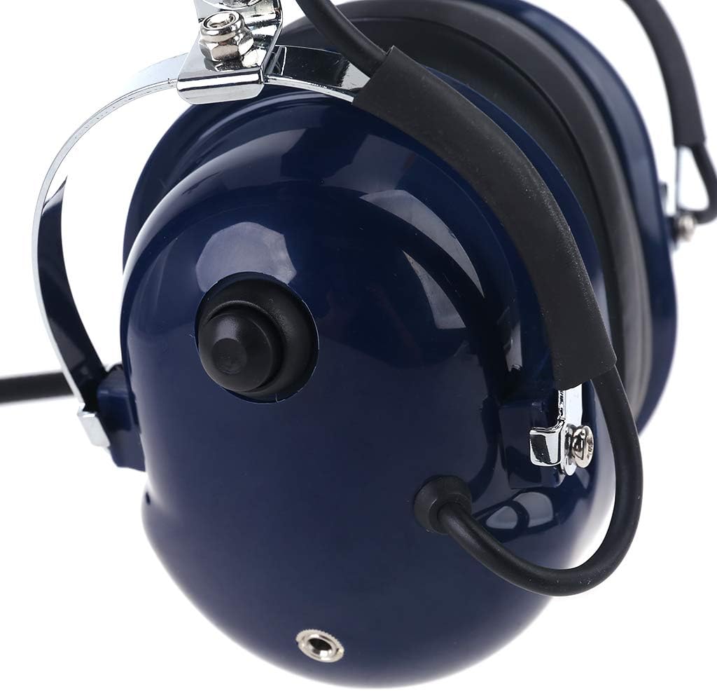 Air RA200 Aviation Headset with Plugs Stereo Mono Switch MP3 Music Input Includes Headset Bag Gel Ear Seal with Plugs